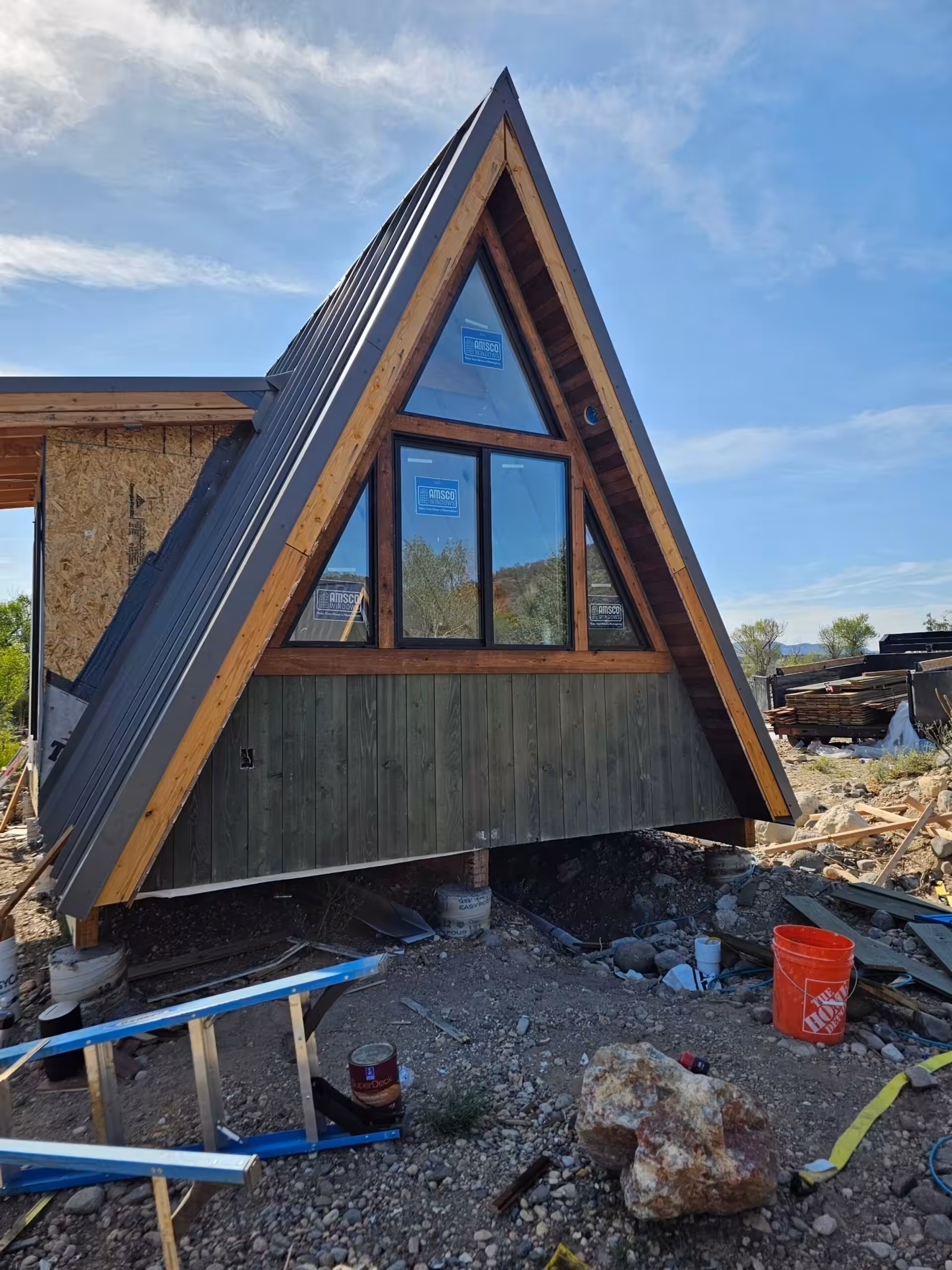 Cedar Siding Stain & Installation